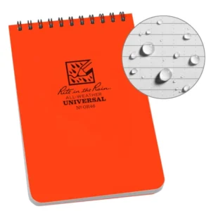 Buku Tulis Ritus / Rain Orange Top Spiral 4 X 6