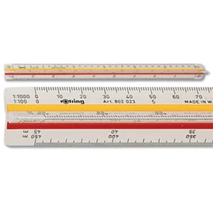 Penggaris ROTRING Skala 802019 802020 802022 802023