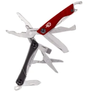 PISAU LIPAT GERBER DIME RED MULTI TOOL